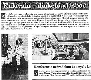 Kalevala - Kozneveles cikk